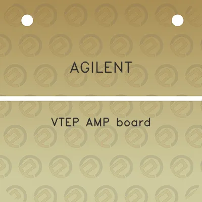 agilent-vtep-amp-board