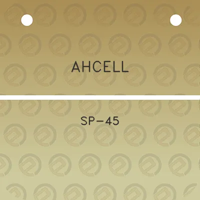 ahcell-sp-45