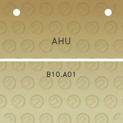 ahu-b10a01