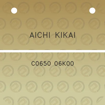 aichi-kikai-c0650-06k00