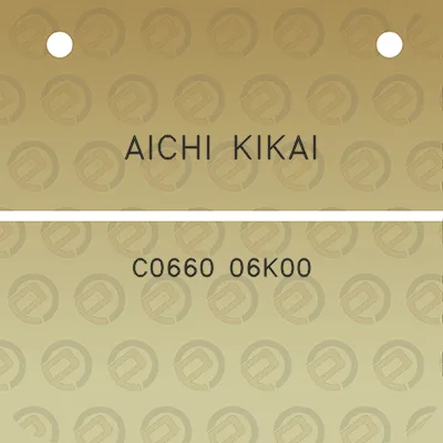 aichi-kikai-c0660-06k00