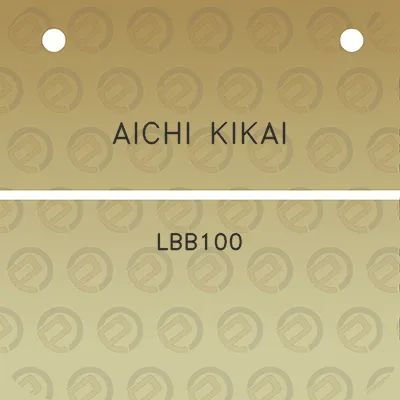 aichi-kikai-lbb100