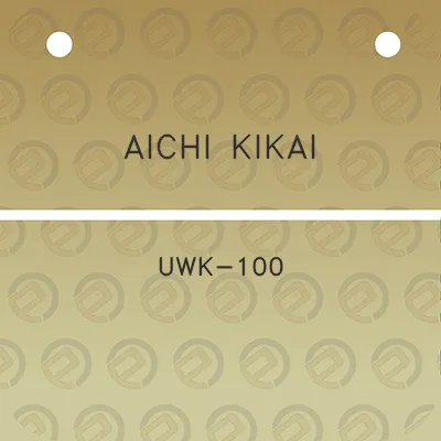 aichi-kikai-uwk-100