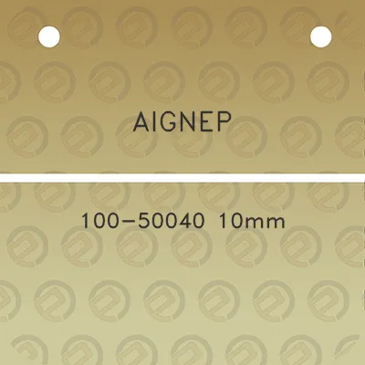 aignep-100-50040-10mm