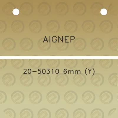 aignep-20-50310-6mm-y