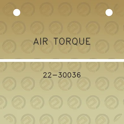 air-torque-22-30036