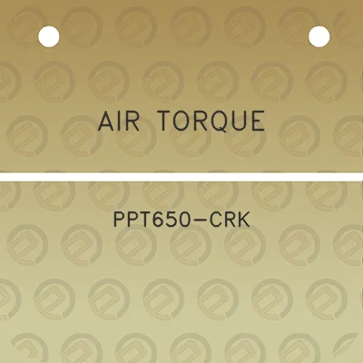 air-torque-ppt650-crk