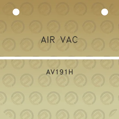 air-vac-av191h