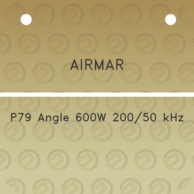 airmar-p79-angle-600w-20050-khz