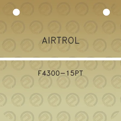 airtrol-f4300-15pt