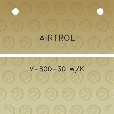 airtrol-v-800-30-wk