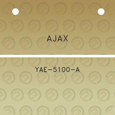 ajax-yae-5100-a