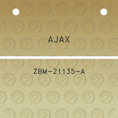 ajax-zbm-21135-a