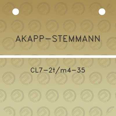 akapp-stemmann-cl7-2tm4-35