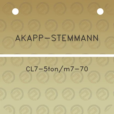 akapp-stemmann-cl7-5tonm7-70