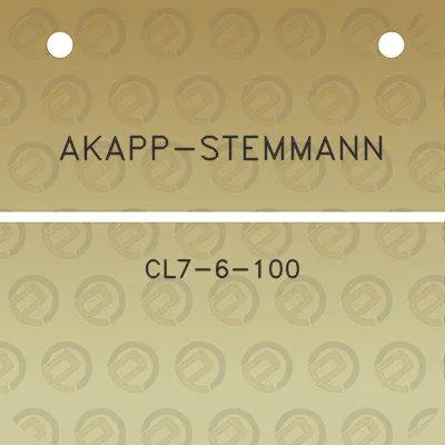 akapp-stemmann-cl7-6-100