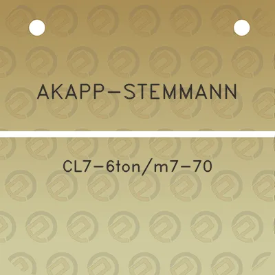 akapp-stemmann-cl7-6tonm7-70