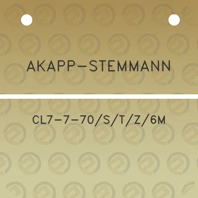 akapp-stemmann-cl7-7-70stz6m