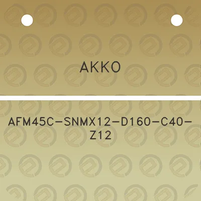 akko-afm45c-snmx12-d160-c40-z12