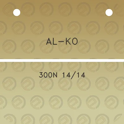 al-ko-300n-1414