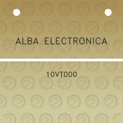 alba-electronica-10vt000