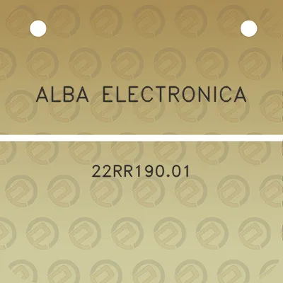 alba-electronica-22rr19001