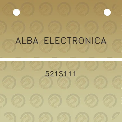 alba-electronica-521s111