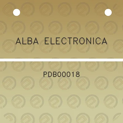 alba-electronica-pdb00018