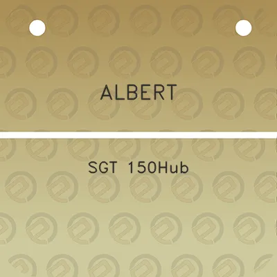 albert-sgt-150hub