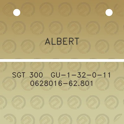 albert-sgt-300-gu-1-32-0-11-0628016-62801