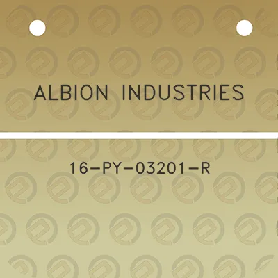 albion-industries-16-py-03201-r