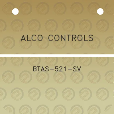 alco-controls-btas-521-sv