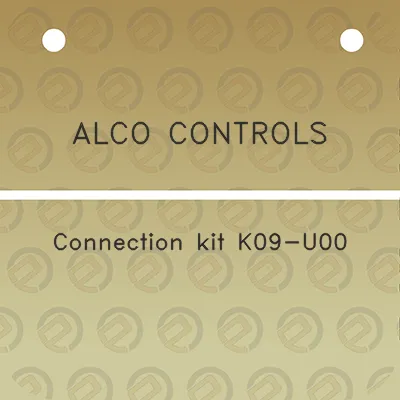 alco-controls-connection-kit-k09-u00