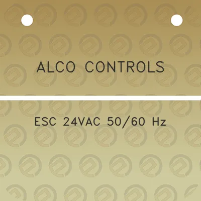 alco-controls-esc-24vac-5060-hz