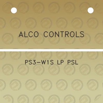 alco-controls-ps3-w1s-lp-psl