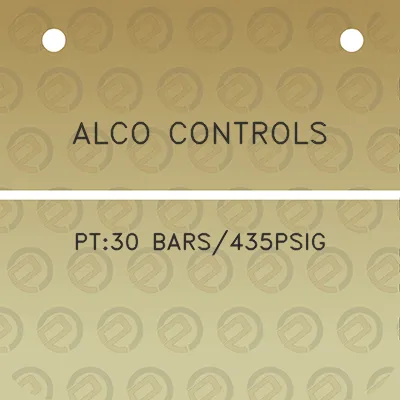 alco-controls-pt30-bars435psig