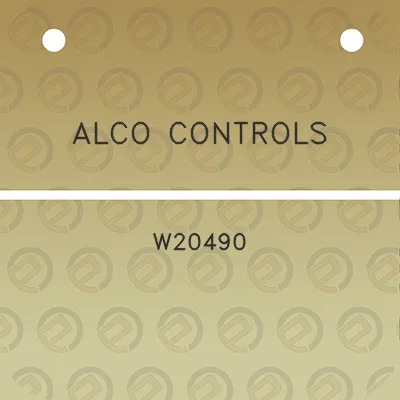 alco-controls-w20490