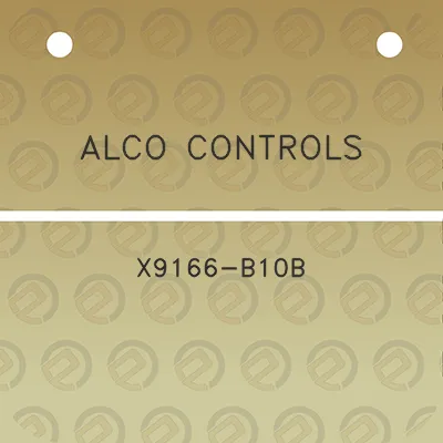 alco-controls-x9166-b10b