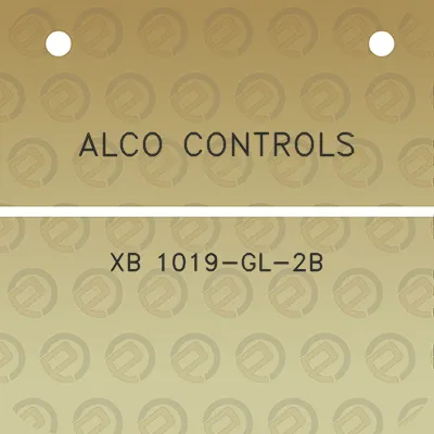 alco-controls-xb-1019-gl-2b