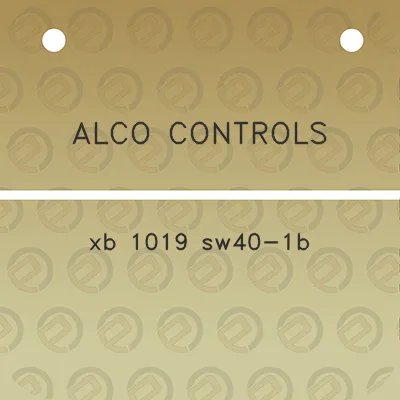 alco-controls-xb-1019-sw40-1b