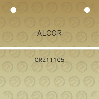 alcor-cr211105