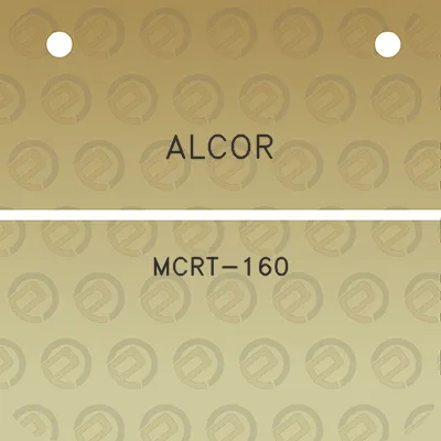 alcor-mcrt-160