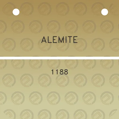 alemite-1188