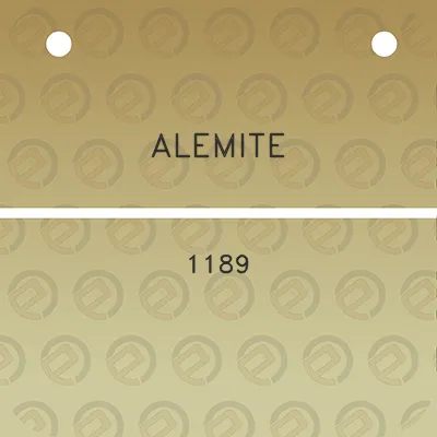 alemite-1189