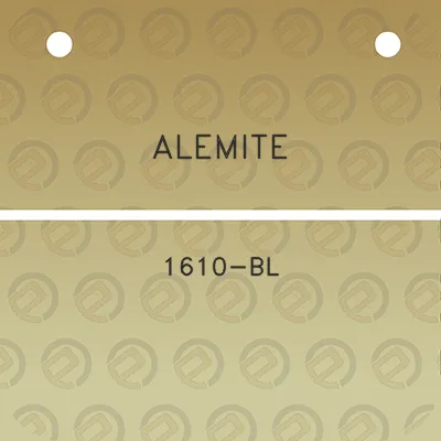 alemite-1610-bl