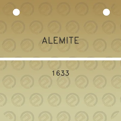 alemite-1633