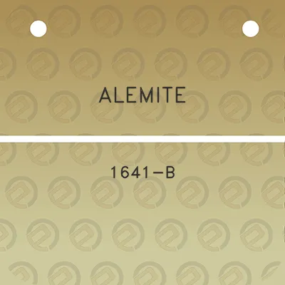 alemite-1641-b