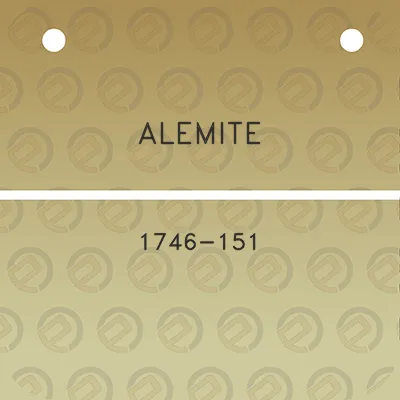 alemite-1746-151