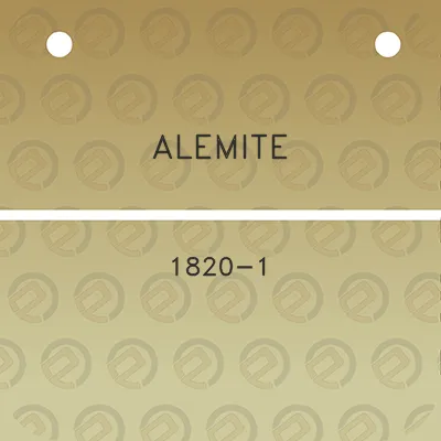 alemite-1820-1