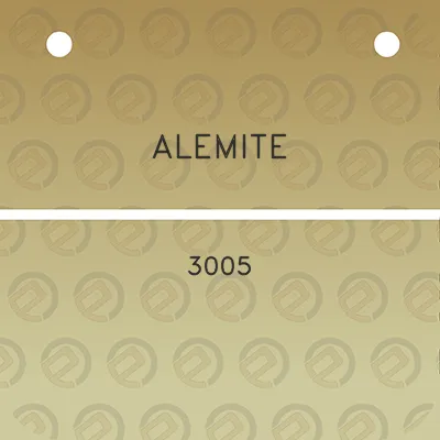 alemite-3005